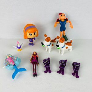 Lot of Toy Figures Scooby Disney Secret Life of Pets Luca Pretend Play Figures